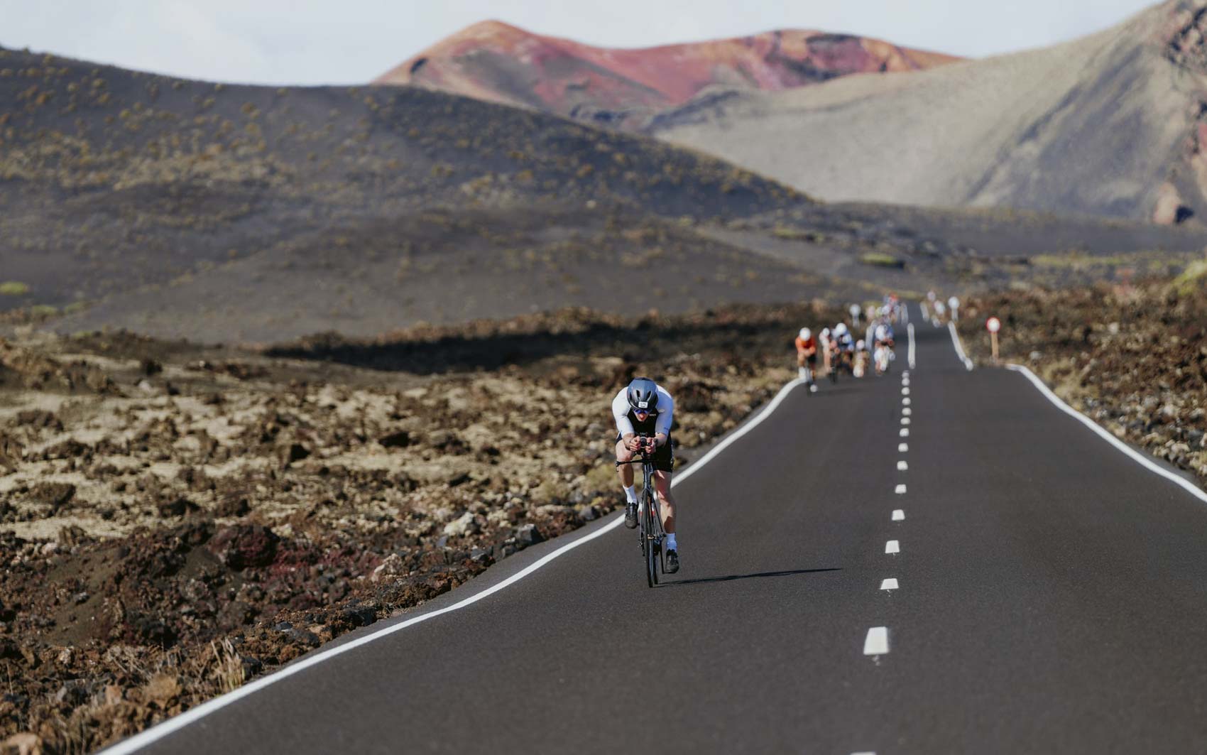 Ambiente de triatlón en Lanzarote
