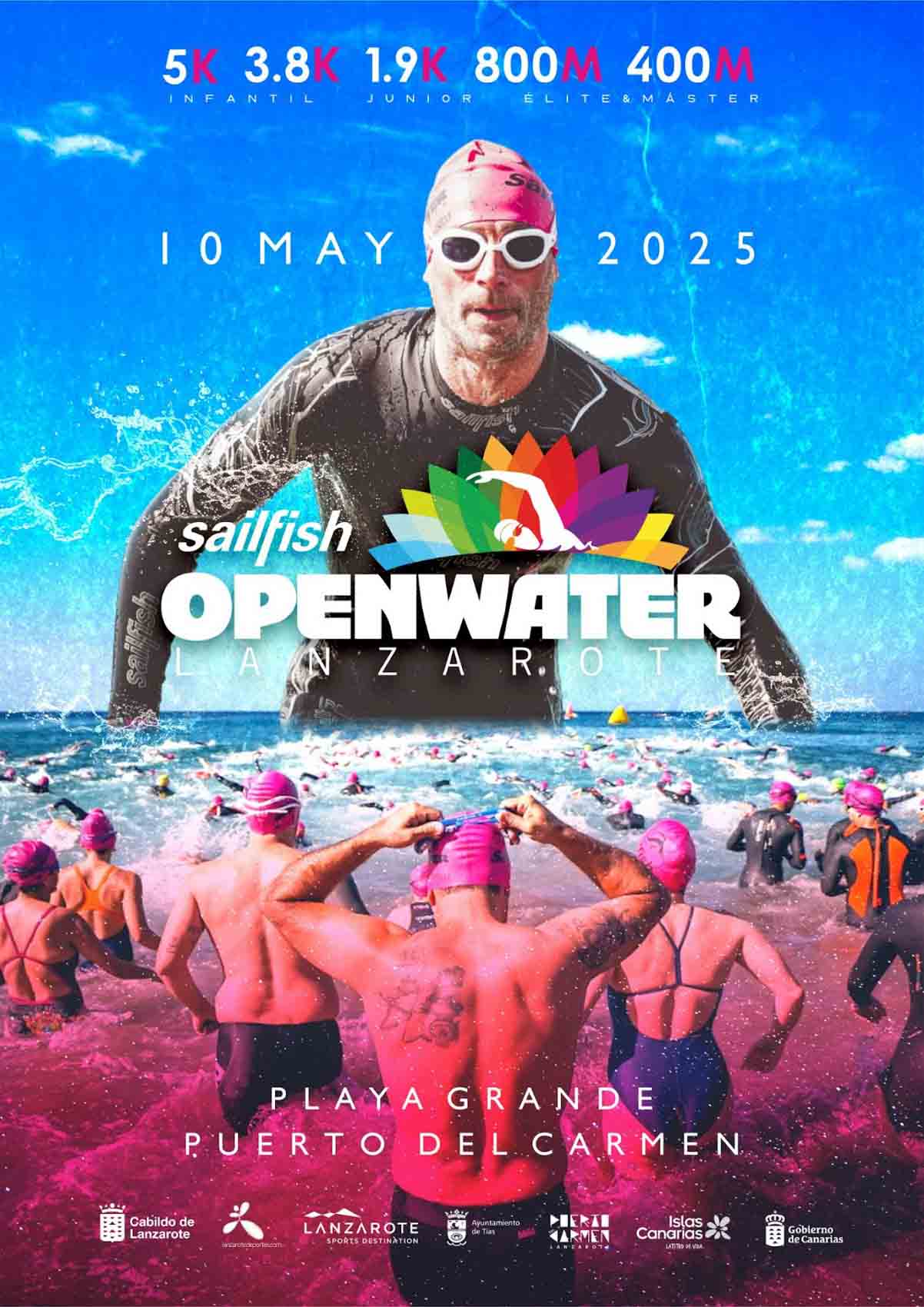 Cartel oficial de Sailfish Lanzarote Open Water