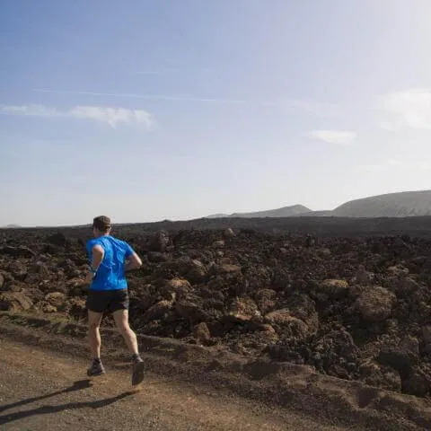 Trail Caldera del Cuchillo en Lanzarote